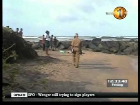 Newsfirst_ Corpse discovered on the Malegoda beach