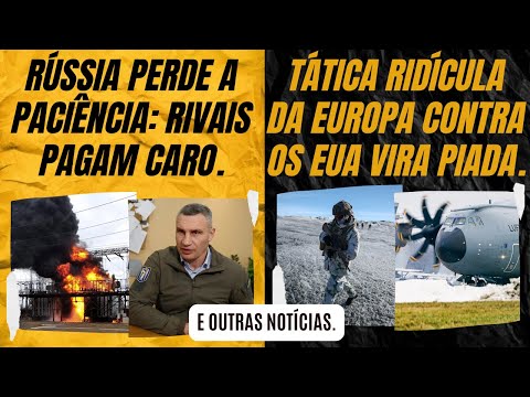 Russia loses patience: rivals pay a high price. / Europe's ridiculous tactics against the US beco...