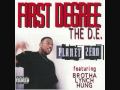 First Degree The D.E. - Money On My Books