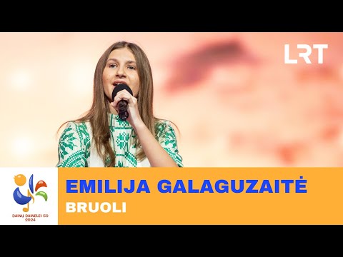 Emilija Galaguzaitė –„Bruoli“ | „Dainų dainelė 2024“
