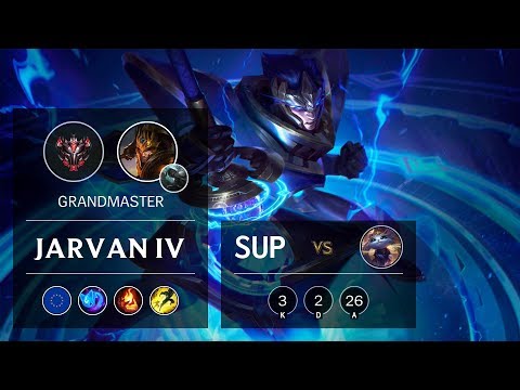 Jarvan IV Support vs Yuumi - EUW Grandmaster Patch 9.23