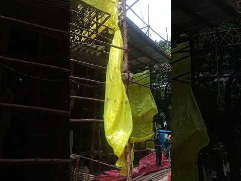 Khairatabad Ganesh Making 2025 #trending #ganeshidol #ganeshchaturthi #festival #shorts