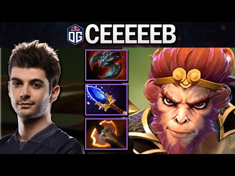 OG.CEB MONKEY KING WITH BATTLEFURY-AGHANIMS - DOTA 2 7.27 GAMEPLAY