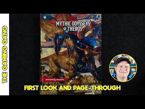 Dungeons & Dragons: Mythic Odysseys of Theros | First Look and Page-Through