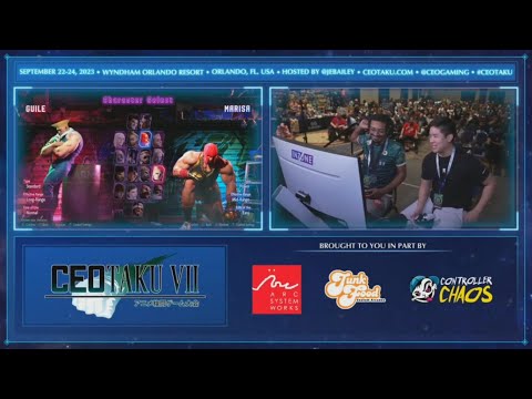 CEOTAKU 2023 SF6 TOP 8 - SR NUCKLEDU vs FLY PUNK