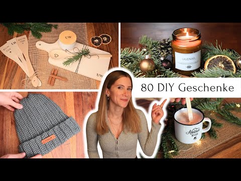 80 DIY Weihnachtsgeschenke - inkl. Last Minute Geschenkideen