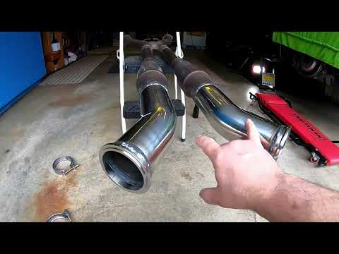 How NOT to weld in exhaust V band clamps Part 2
