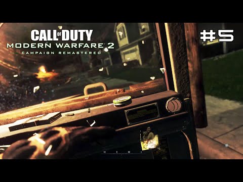 CALL OF DUTY MODERN WARFARE 2 REMASTERED Gameplay Walkthrough Part 5 'Wolverines' - No Commentary