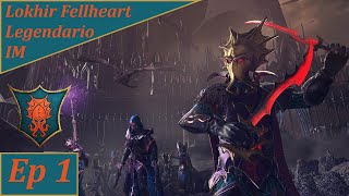 Total War: WARHAMMER 2 - Lokhir Fellheart en Imperios Mortales en Legendario - Ep 1