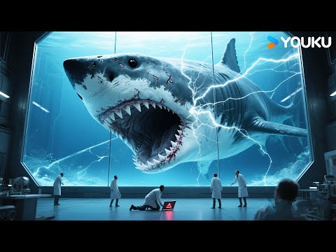 🦈🧬😡Mutant shark suddenly went berserk!  | Land Shark | YOUKU MONSTER MOVIE