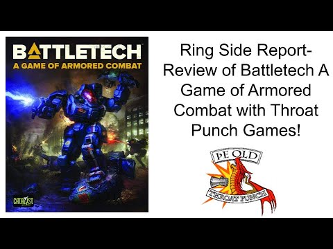 Ring Side Report-Board Game Review of BattleTech A Game of Armored Combat