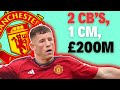 6 Players Man Utd Should Sign for £200m-£250m