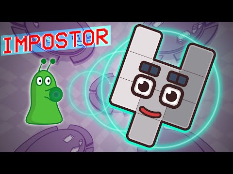 If Alien from Numberblocks was the Impostor (Among Us)