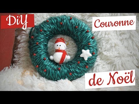 Acitivté manuelle de Noël : couronne DIY