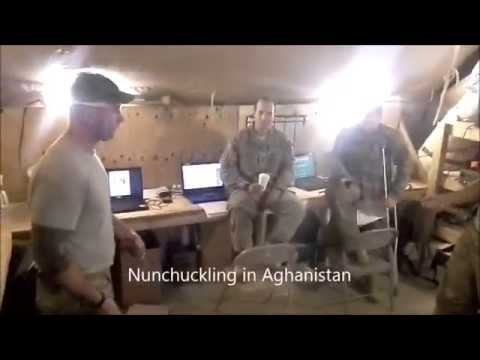 NunchuckJuggling in Afghanistan