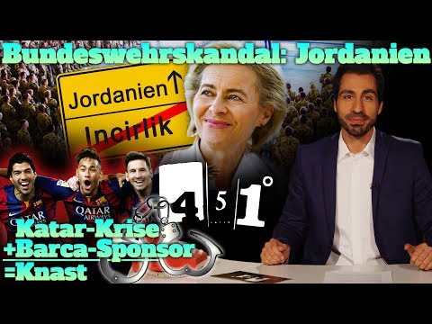 NEWS: Bundeswehr Endstation Jordanien | Saudi Knast für Barca Fans | Grüne in der Krise