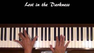 Frank Wildhorn Lost In The Darkness Piano Tutorial SLOW