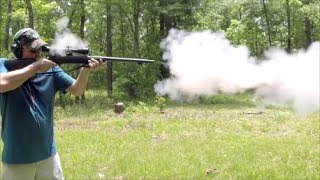 Shooting and Showing Knight 50 Caliber Muzzle Loading Rifle