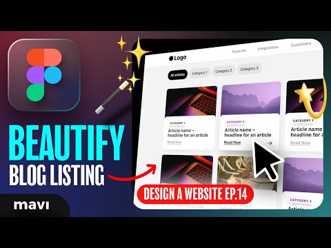 Design a WEBSITE IN FIGMA ep 01 The HEADER MENU
