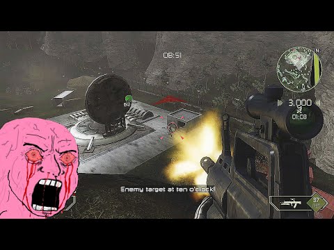 The hardest level in Battlefield - Battlefield 2 Modern Combat Xbox Series X Gameplay