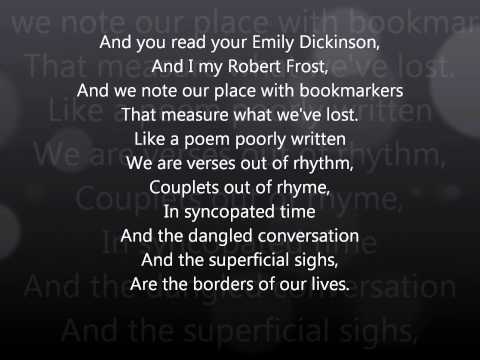 Dangling Conversation