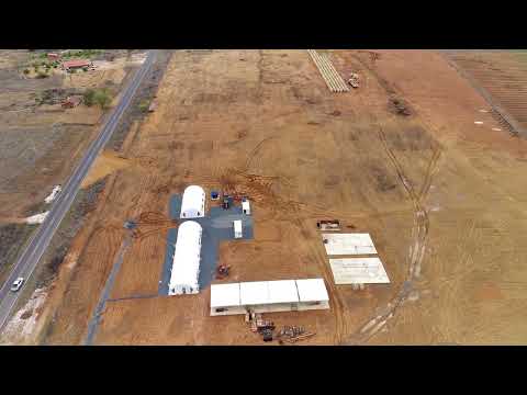 Obra em Ourolandia/BA da OMEXOM