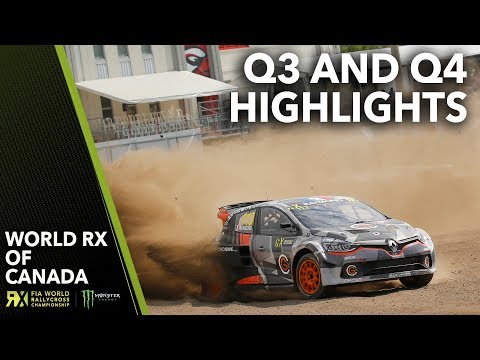 世界ラリークロス 第7戦カナダRX 予選3&予選4ハイライト動画
