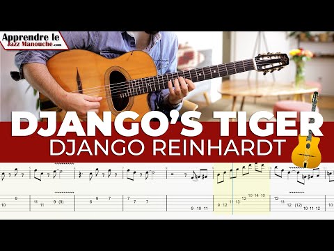 Django's Tiger version Django Reinhardt - Solo et tablature (Gyspy jazz free tab)