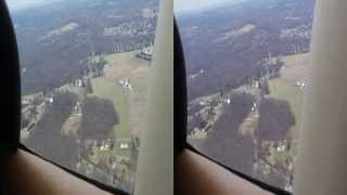 preview picture of video '3D flight in a Cessna 172 to Bear Creek Mountain Resort'
