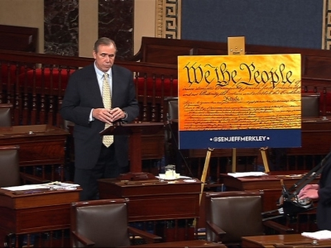 Sen. Merkley: 'Unacceptable' to Consider Gorsuch