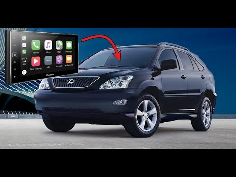 BEST aftermarket radio for the Money!! Install in a 2004-2009 Lexus RX 350 RX 330 Pioneer MVH-1400