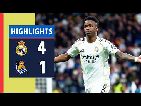Real Madrid vs Real Sociedad 4-1 Highlights & All Goals 2026 HD