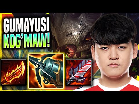 GUMAYUSI IS SO GOOD WITH KOG'MAW! - T1 Gumayusi Plays Kog'maw ADC vs Xayah! | Season 11