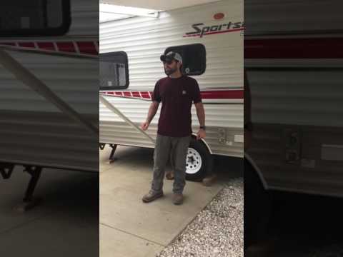 Awning Tutorial on KZ Sportsman
