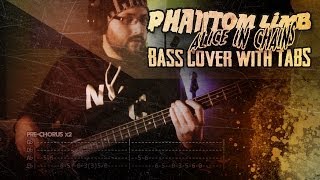 "Phantom Limb" - Alice in Chains | Bass w/ Tabs (HD Cover | 1080p)