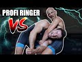 Sascha Huber VS. Profi Ringer | Weltmeister gegen Fitness YouTuber