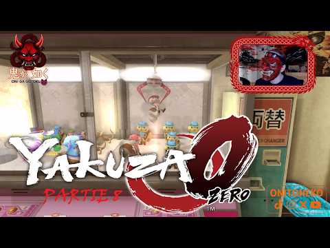 YAKUZA ZERO PARTIE 8 : Des UFO Catchers, une fausse petite amie et un téléphone "PORTABLE" !