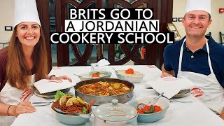 British couple take on a COOKING CLASS in PETRA