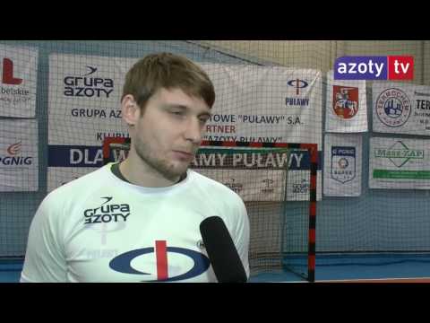 Robert Orzechowski przed meczem z MMTS Kwidzyn