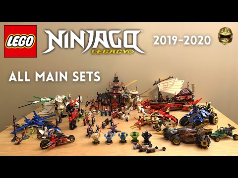 LEGO Ninjago Legacy Main Sets Together! 2019 to 2020