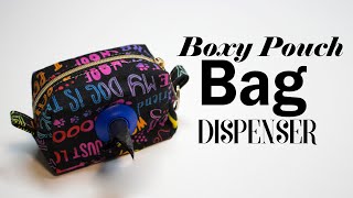 Boxy Pouch Dog bag dispenser