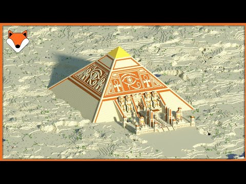 Amun Ra Pyramid | Minecraft Build Timelapse