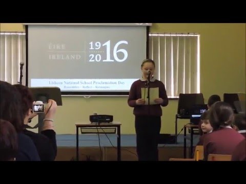 Lisheen NS Proclamation Day: Reading of Old & New Proclamations