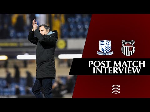 "It Was An Even Affair" Southend Post Match Interview