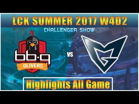 BBQ vs SSG || Highlights All Game || LCK SUMMER 2017 || BBQ Olivers vs Samsung