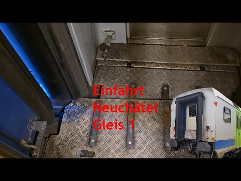 Einfahrt Neuchâtel, Gleis 1: B 532 & B 619 - Teil 2