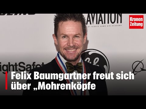 Felix Baumgartner freut sich über „Mohrenköpfe" | krone.tv NEWS