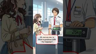 My Luggage Is Overweight?! 😱 Airport English Conversation for Beginners ✈️🇺🇸 @nativeenglish2024