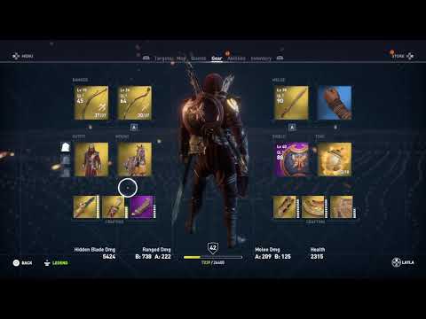 AC ORIGINS THE HIDDEN ONES DLC Gameplay walkthrough part 3 - Si-Mut's treasure - No commentary