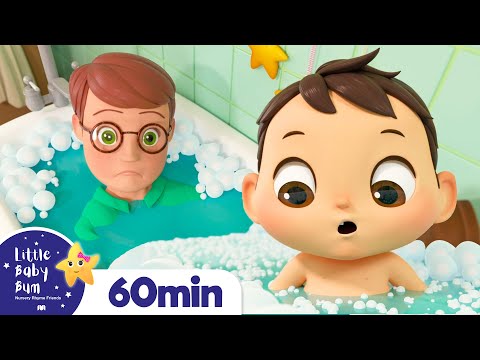 Baby Max Bath Song +More Nursery Rhymes for Kids | Little Baby Bum